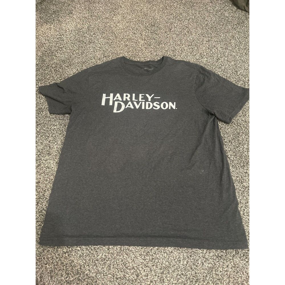 Harley-Davidson Dark gray heather St. Charles dealer short sleeve t-shirt XL